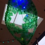 Re-cycled plastic bottle installation