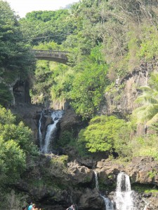 Bridge over creek on Hana Highway