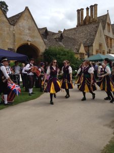 log dnacers at Stanway Hse summer fete