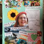 phot of a vision board collage