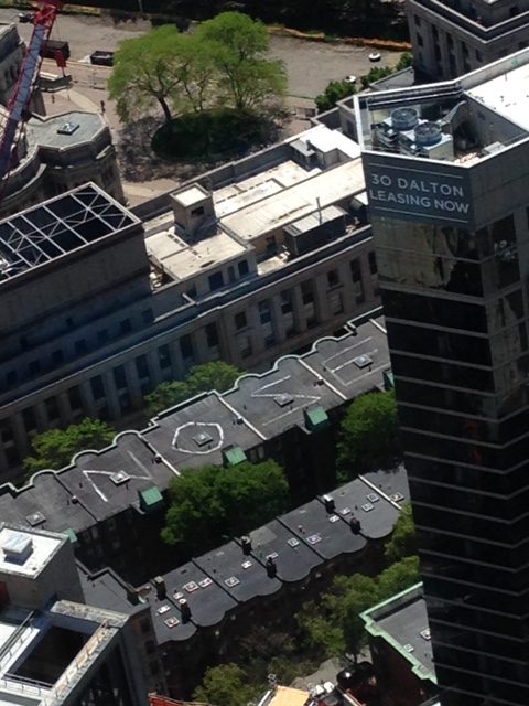 Boston from 50th floor