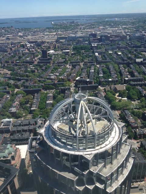 Boston from 50th floor