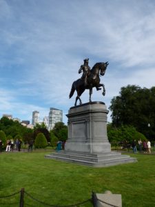 Washington on Boston common