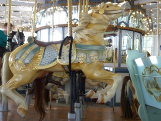 Carousel Horse at Yale University Graduation 