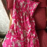 My sewing: shirred sundress