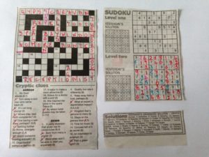 How to procrastinate by doing crossword